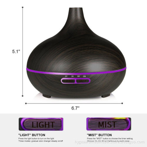 400ml Wood Grain Ultrasonic Dispenser Machine